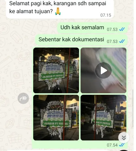 Pengiriman Papan Bunga Selamat Lemahireng Pedan