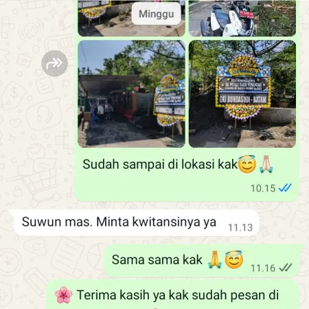 Pengiriman Papan Bunga Duka Lemahireng Pedan