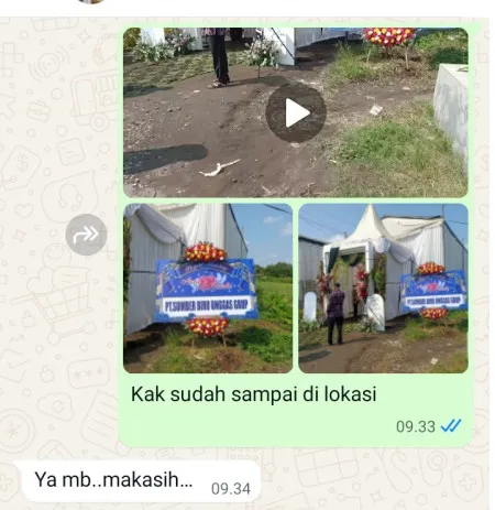 Pengiriman Karangan Bunga Lemahireng Pedan