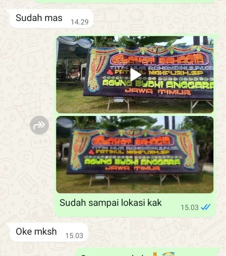 Pengiriman Papan Bunga Lemahireng Pedan
