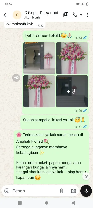 Pengiriman Karangan Bunga Lemahireng Pedan