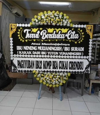 Papan Bunga di Lemahireng Pedan